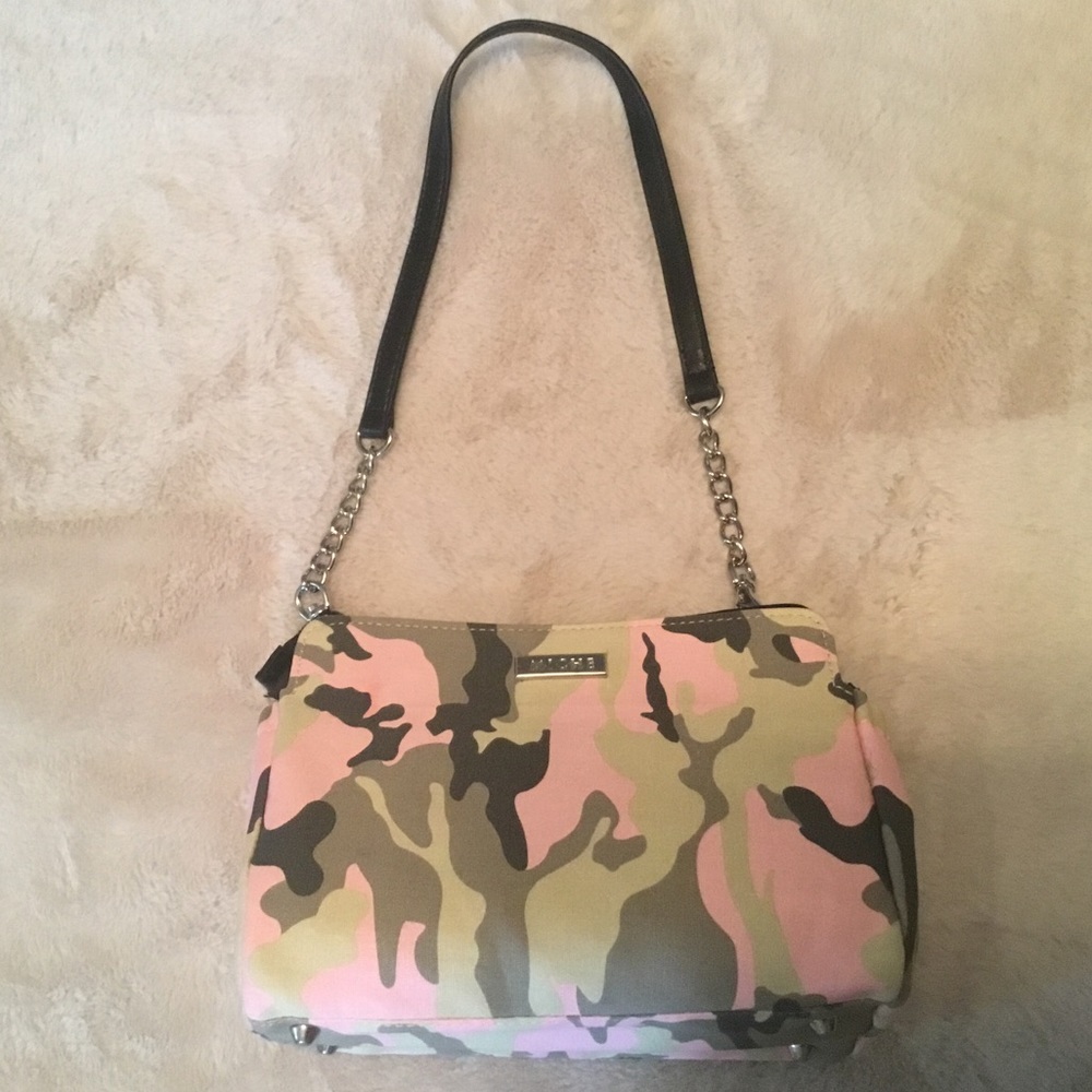 Miche Devyn Pink Camo Shell & Black Base Shoulder Bag